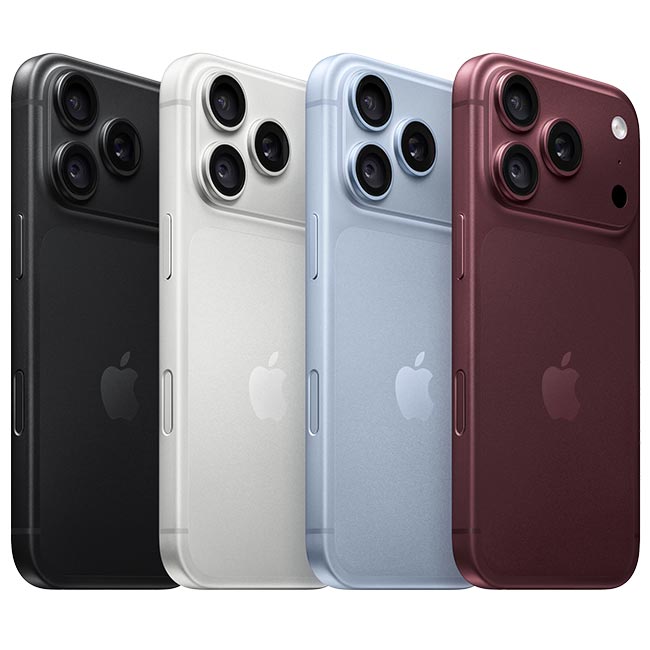 màu sắc iPhone 180 pro
